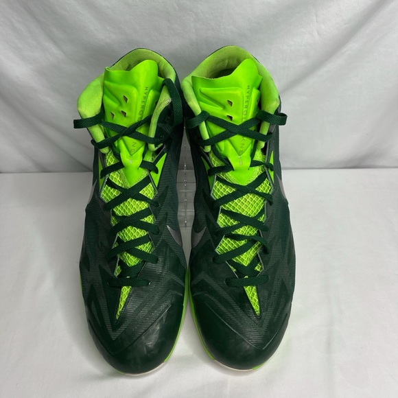 Size 15 - Nike Lunar Hyperquickness TB Green Basketball Shoes 652775-303 - Picture 6 of 14
